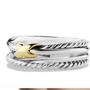 Pre-loved David Yurman crossover ring